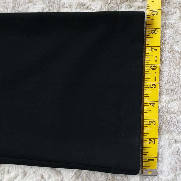 Ann Taylor Modern Fit Bootcut Trousers 4P Black Petite - Picture 14 of 14